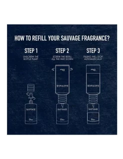 DIOR Sauvage Parfum Refill 300ml -DIOR SHOP unnamed file 203