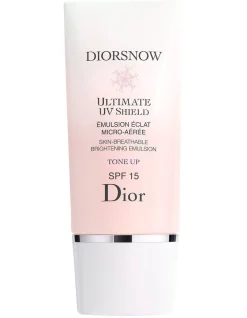 Diorsnow Ultimate UV Shield Tone Up Skin-Breathable Brightening Emulsion Tinted Skincare SPF 15